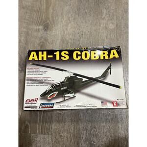 Lindberg Bell AH-1S "Cobra" 71143 Model Kit Open Box Helicopter Made In USA